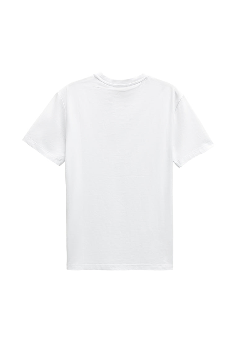 Men Short-Sleeve Basic Tee - White - F2M311/310087