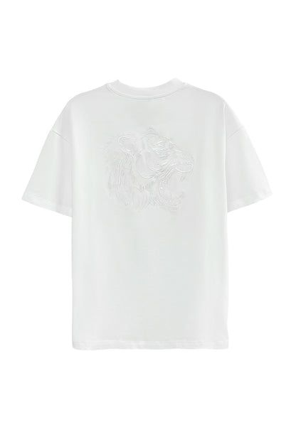 Men Short-Sleeve Fashion Tee - White - H2M765