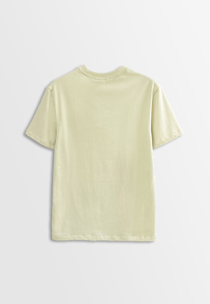 Men Short-Sleeve Basic Tee - Khaki - H2M362