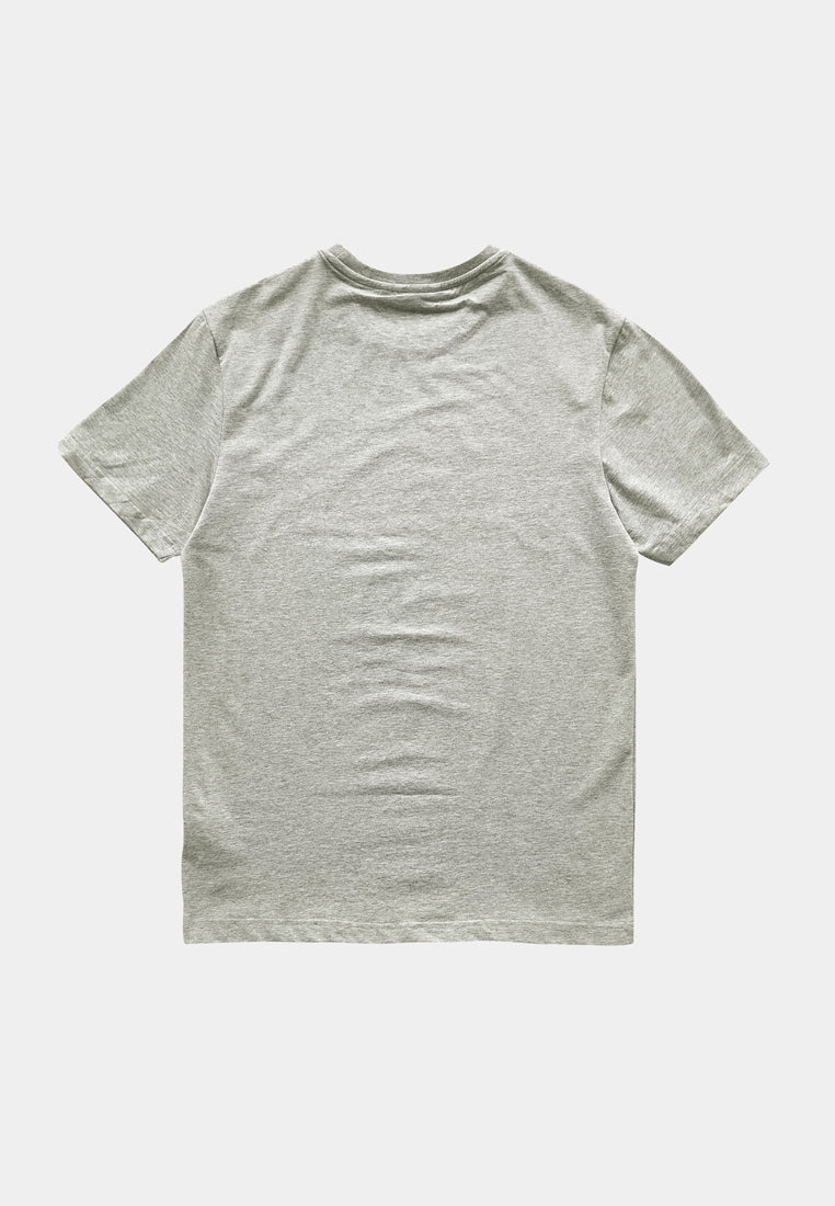 Men Short-Sleeve Graphic Tee - Grey - S2M250