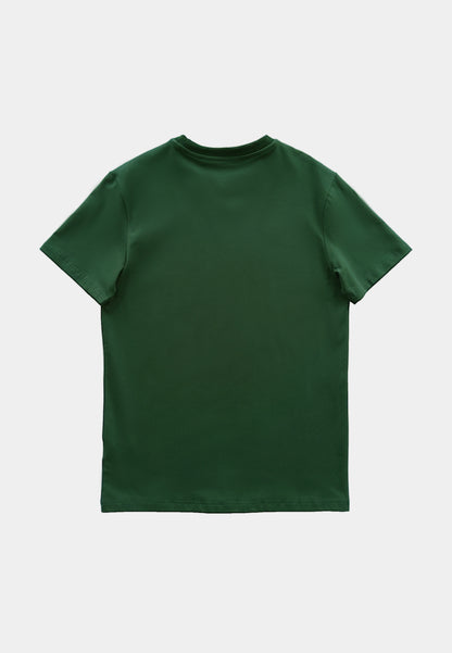 Men Short-Sleeve Basic Tee - Green - H1M132