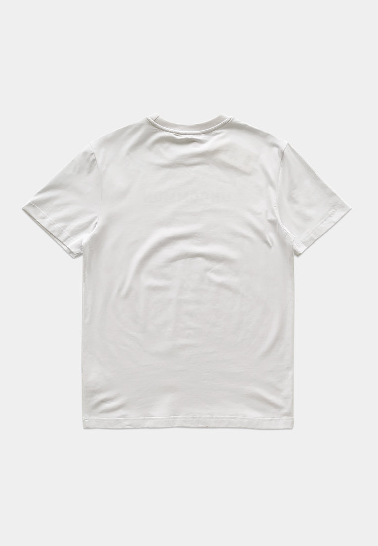 Men Short-Sleeve Graphic Tee - White - S2M251