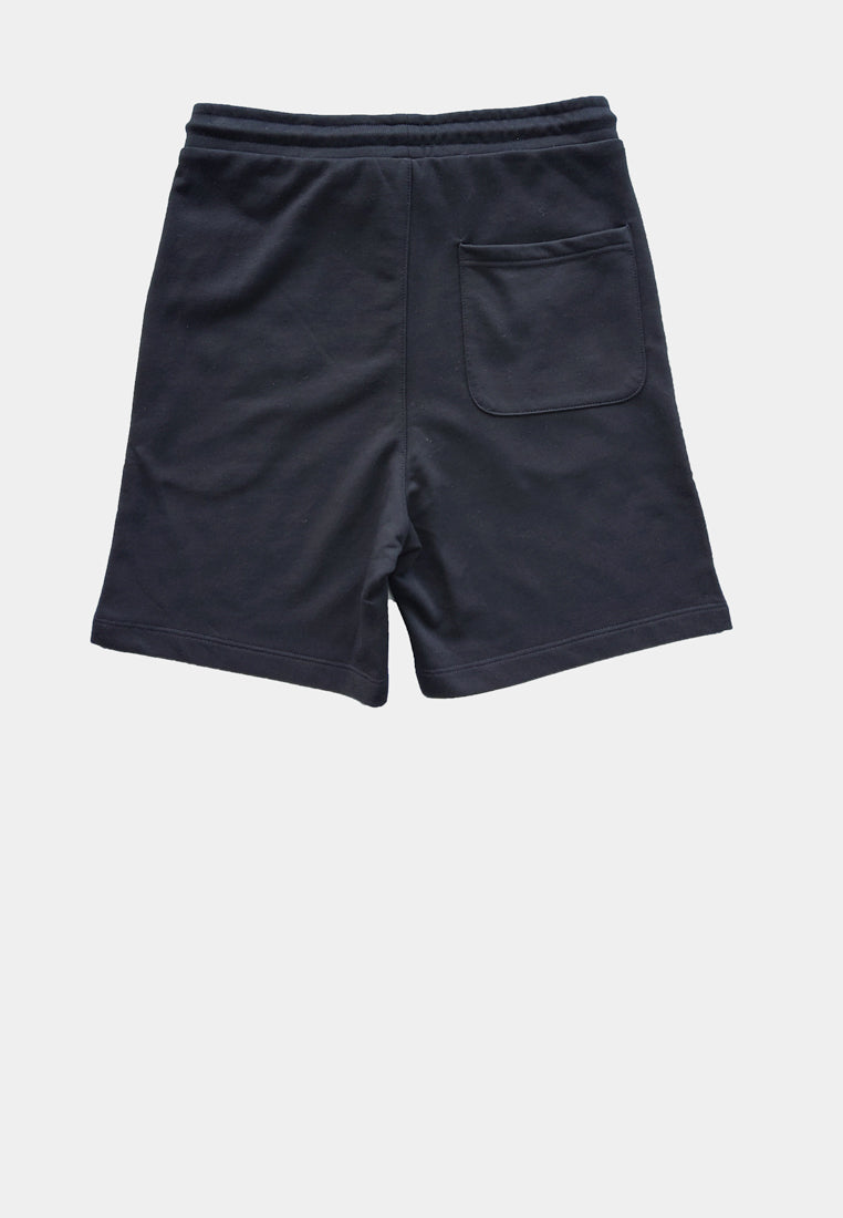 Men Knit Short Jogger - Black - H1M082