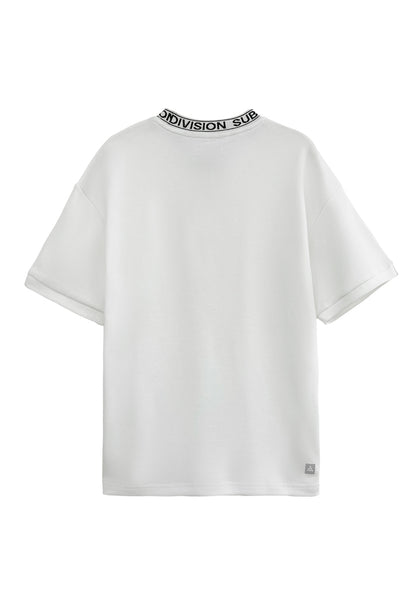 Men Short-Sleeve Fashion Tee - White - H2M454