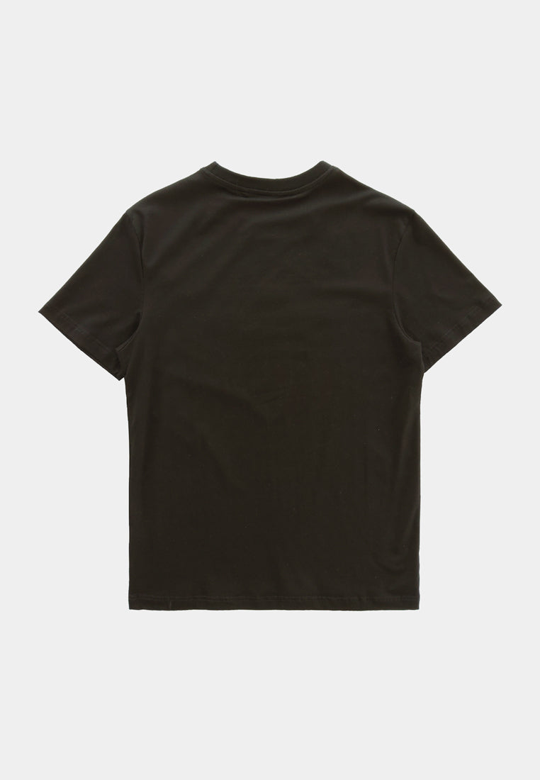 Men Short-Sleeve Graphic Tee - Black - M2M300