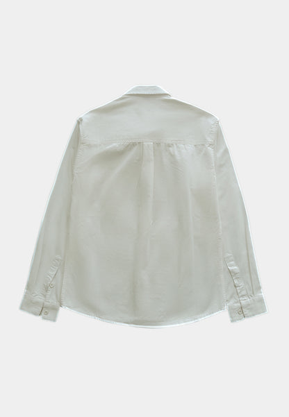 Men Long-Sleeve Shirt - White - H1M166