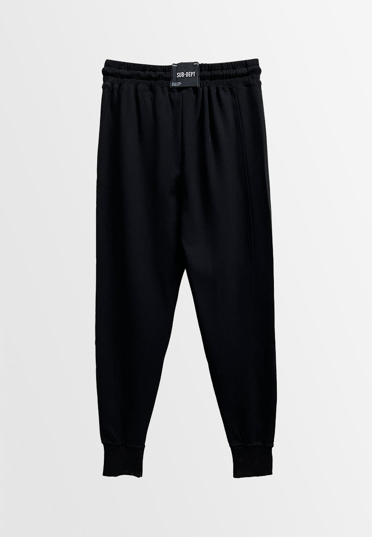 Women Long Jogger - Black - S3W710