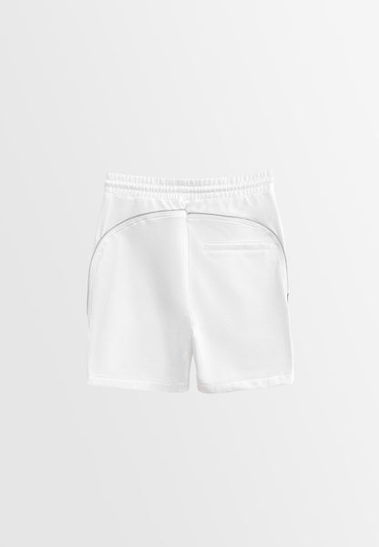 Men Short Jogger - White - M2M347