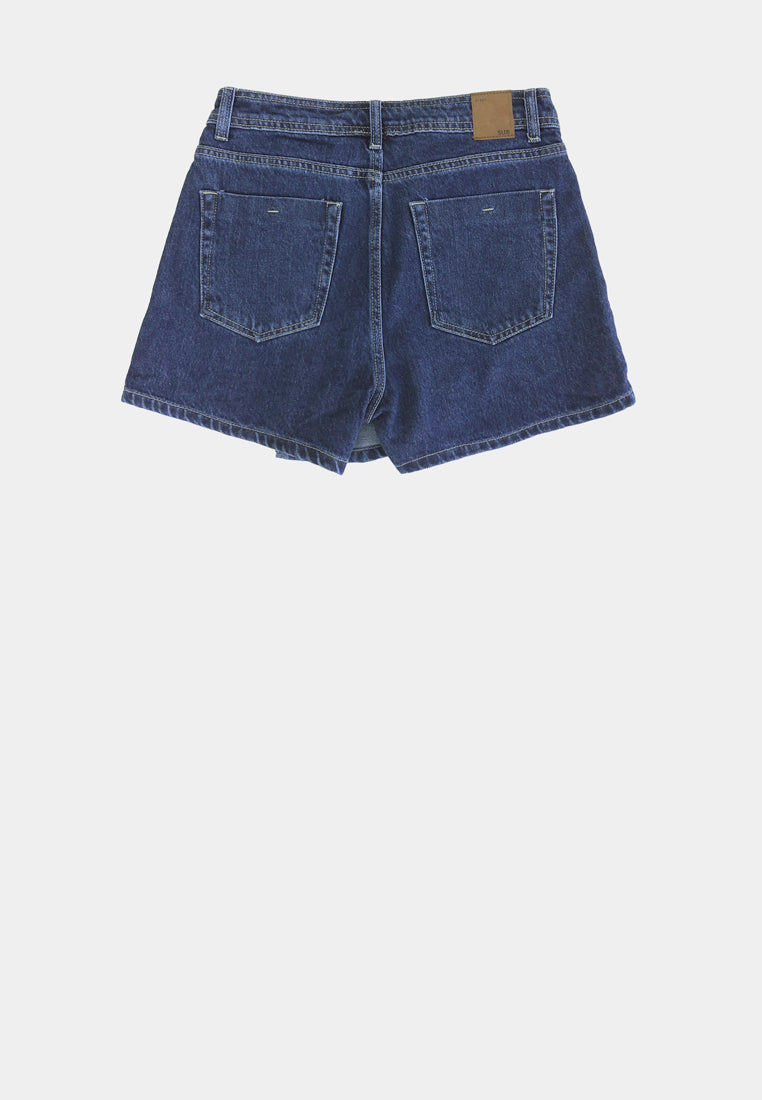 Women Skort - Dark Blue - H1W233