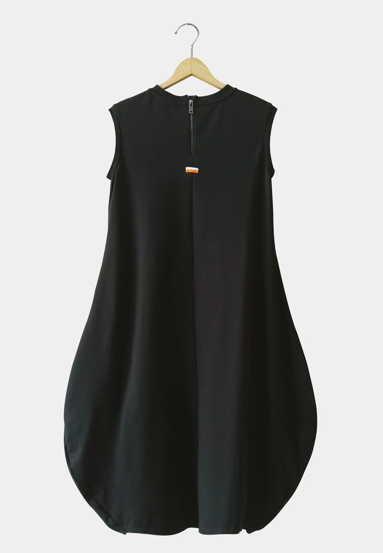 Women Casual Chic Urban Dress - Black - S2W280