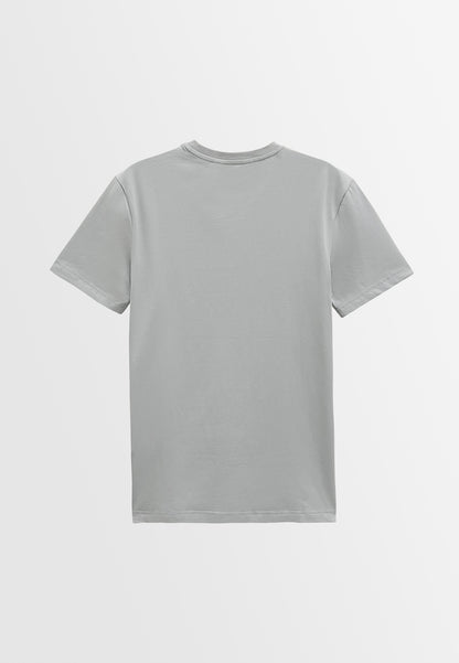 Men Short-Sleeve Basic Tee - Grey - M3M676