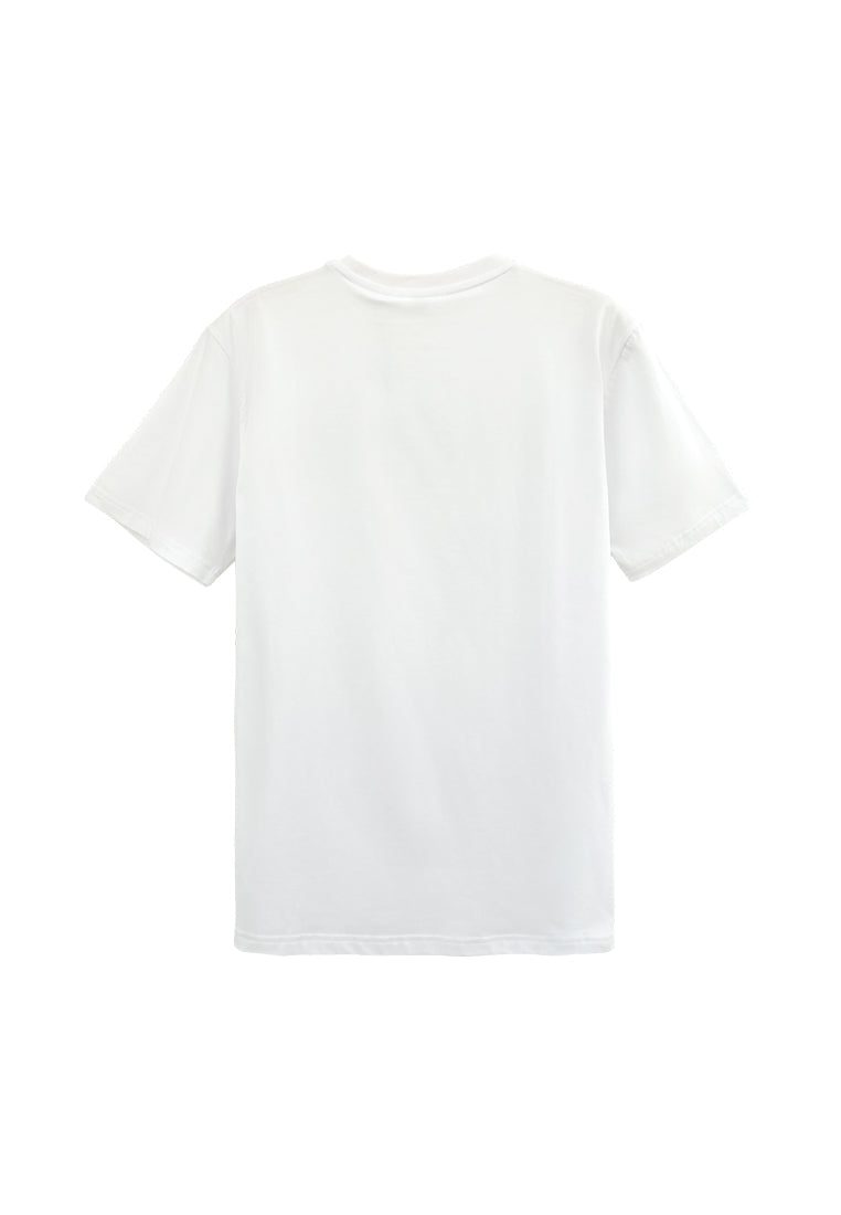 Men Short-Sleeve Graphic Tee - White - H2M447