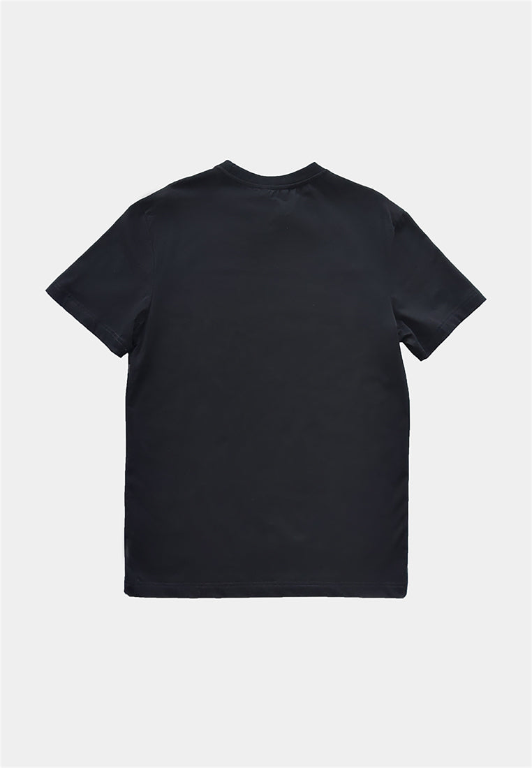 Men Short-Sleeve Graphic Tee - Black - H1M103