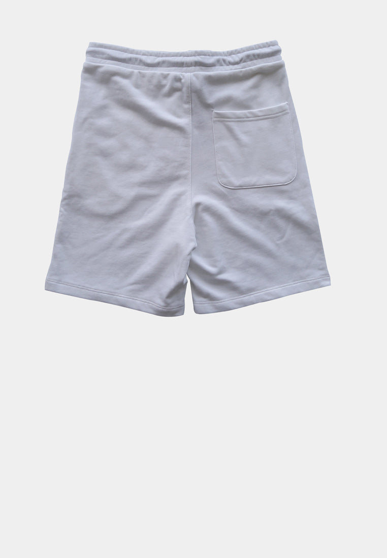 Men Knit Short Jogger - White - H1M083