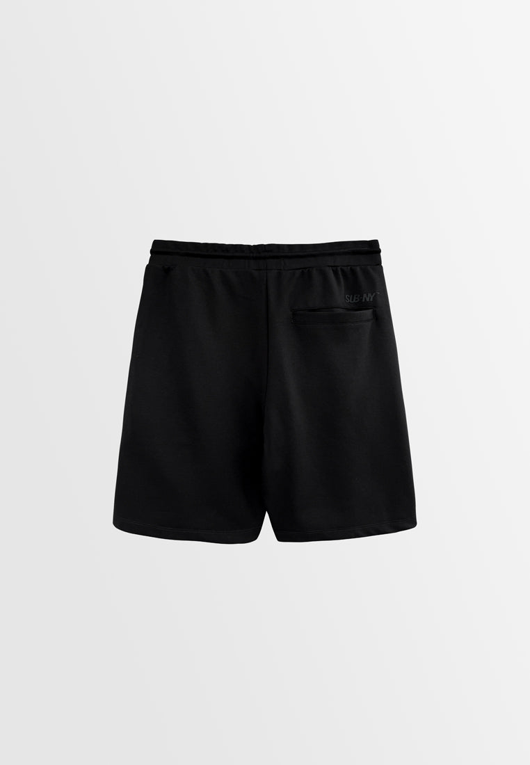 Men Short Jogger - Black - H2M474