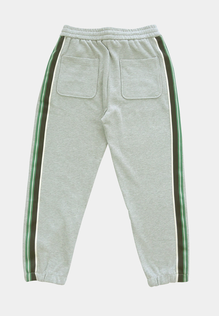 Men Long Pants Jogger - Grey - H1M183