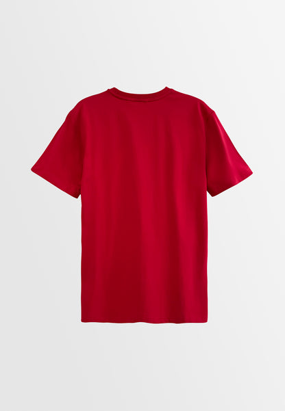 Men Short-Sleeve Graphic Tee - Red - H2M450