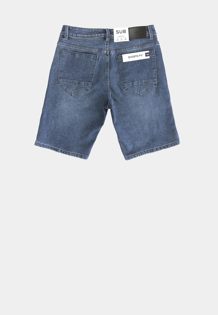 Men Short Jeans - Blue - S2M054