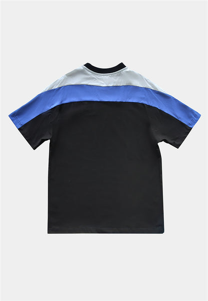 Men Oversized Fashion Tee - Black - H1M091