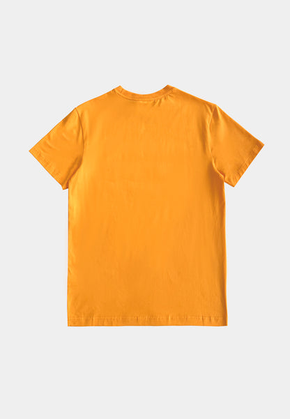 Men Short-Sleeve Graphic Tee - Orange - F2M331