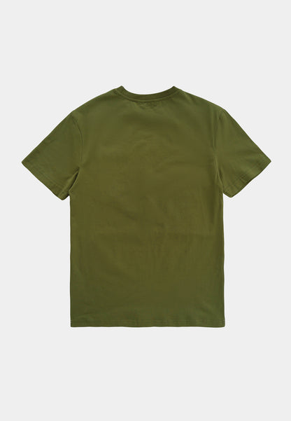 Men Short-Sleeve Graphic Tee - Dark Green - S2M246