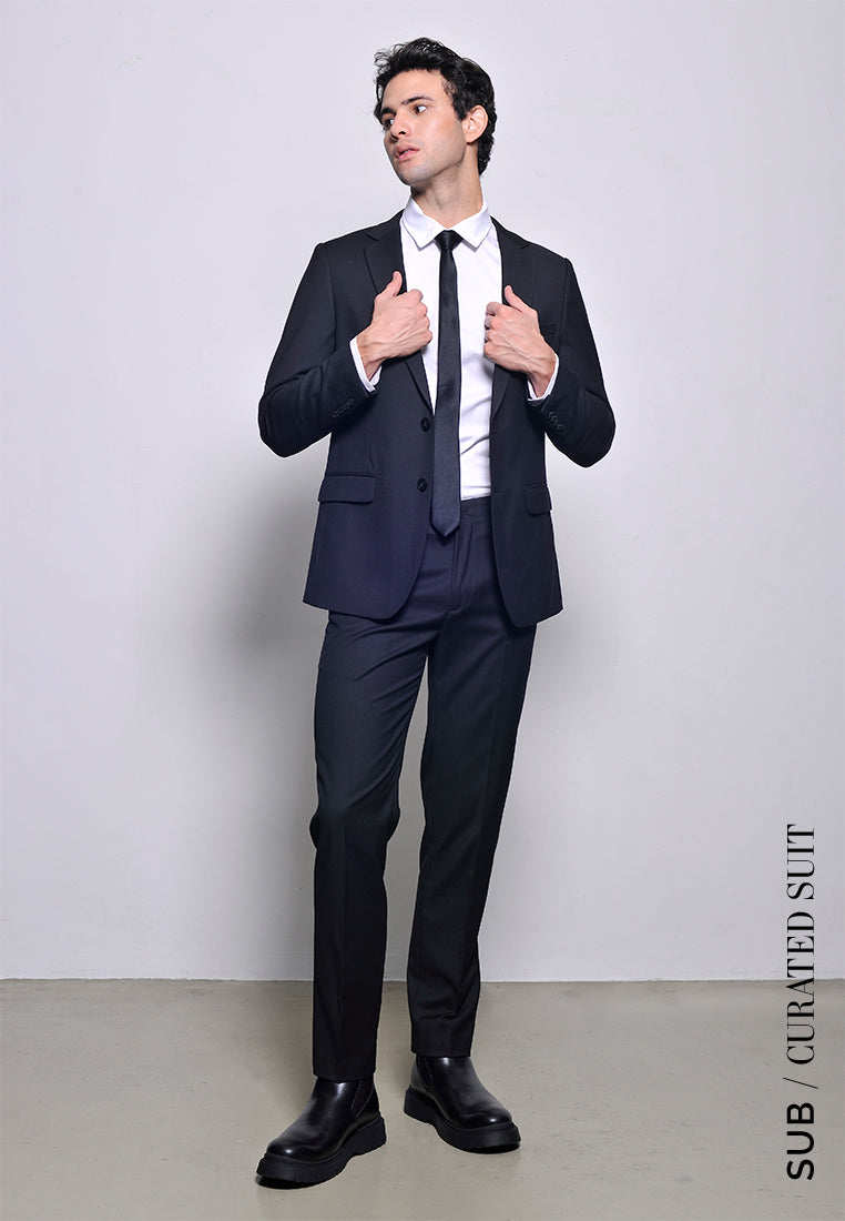 Men Suit Blazer - Black - H2M692