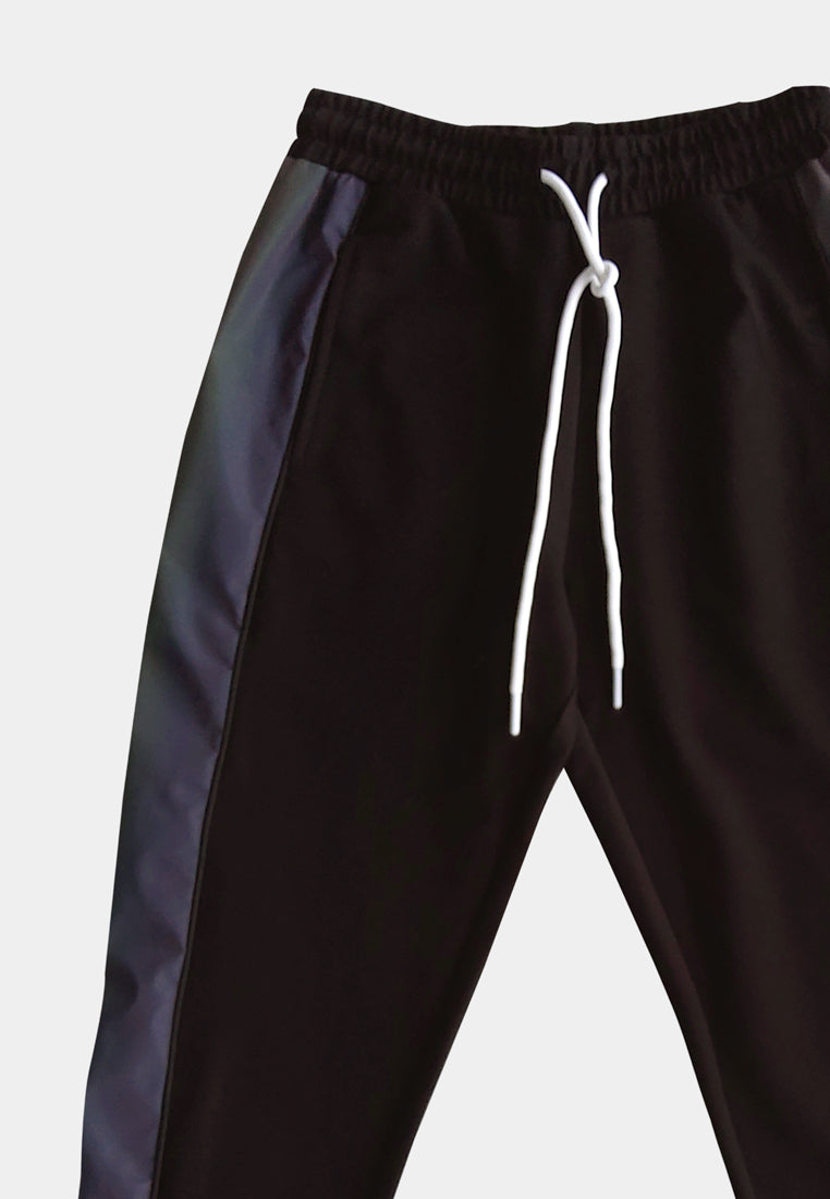 Men Long Jogger - Black - H1M112