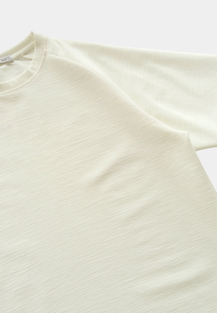 Men Short-Sleeve Fashion Tee - White - F2M269