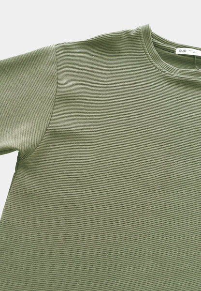 Men Short-Sleeve Fashion Tee - Green - F2M265