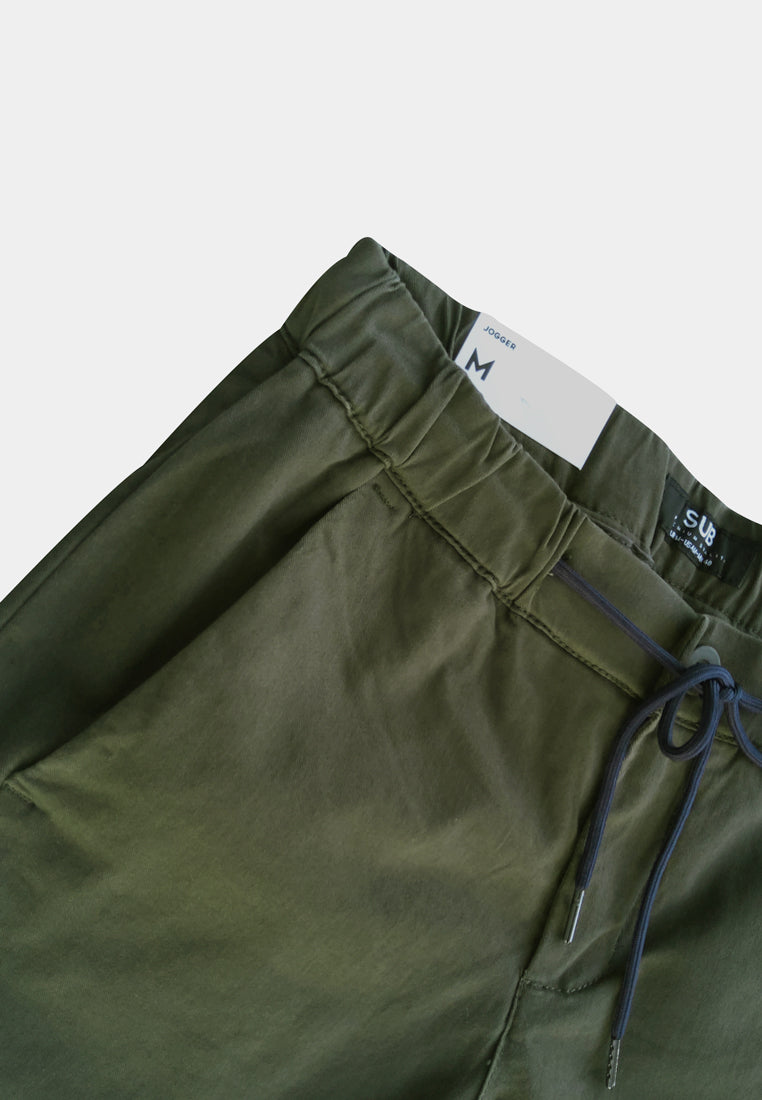 Men Twill Bermuda Shorts - Grey - M0M502