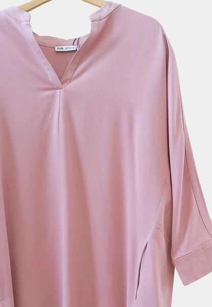 Women Long-Sleeve Shirt - Pink - M2W333