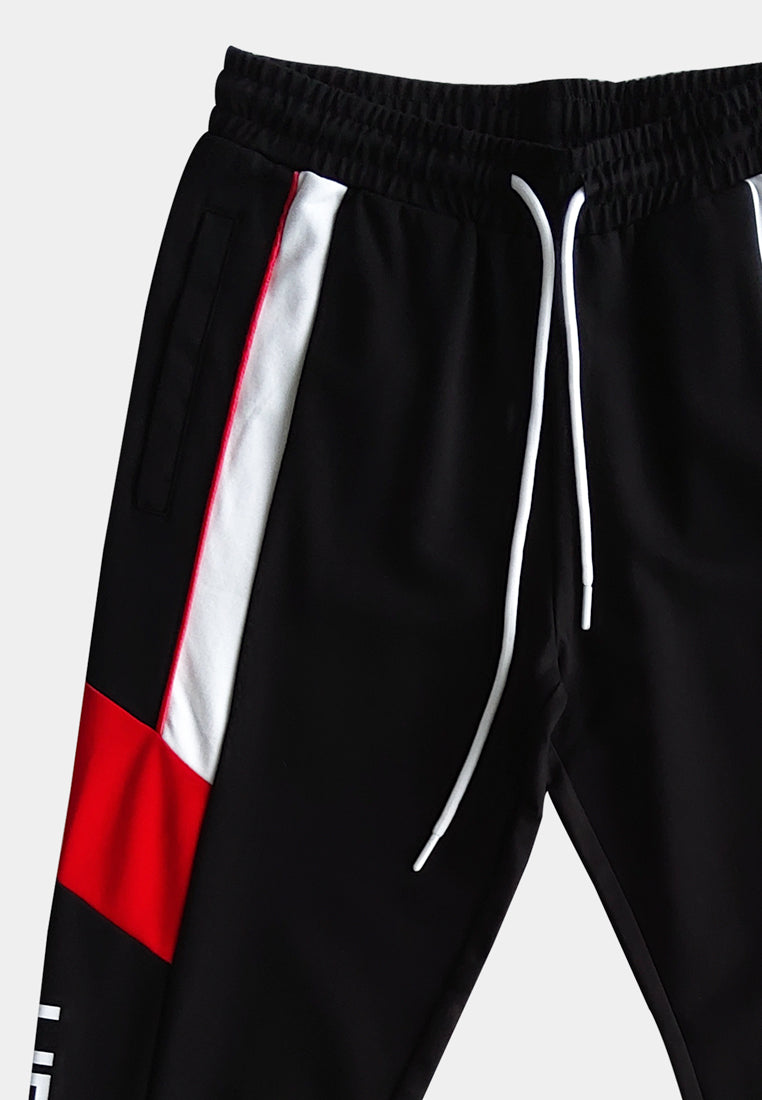 Men Long Jogger - Black - H1M110