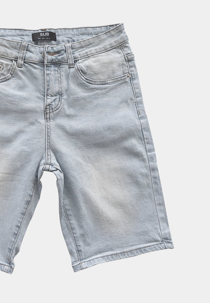 Men Short Jeans - Light Blue - H1M127