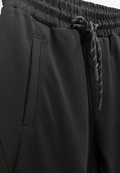 Men Long Jogger - Black - H2M490