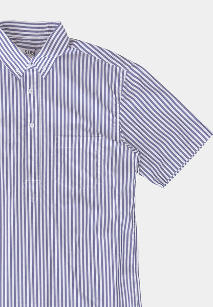 Men Short-Sleeve Shirt - Blue - H1M084