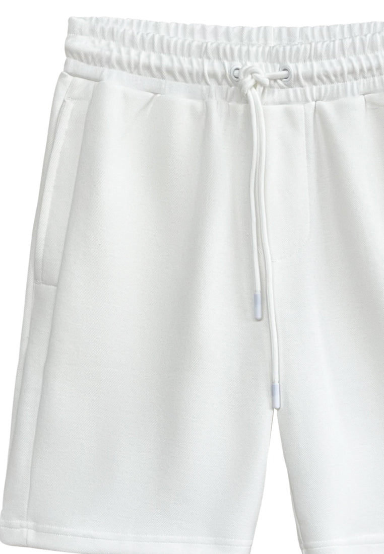 Men Short Jogger - White - H2M462