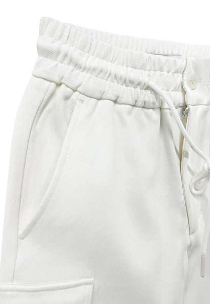 Men Short Jogger - White - H2M661