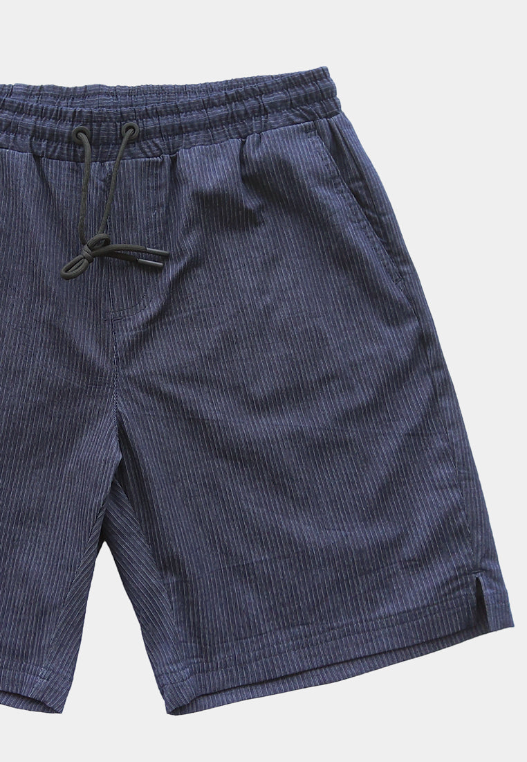 Men Shorts Pants Jogger - Navy - S2M208