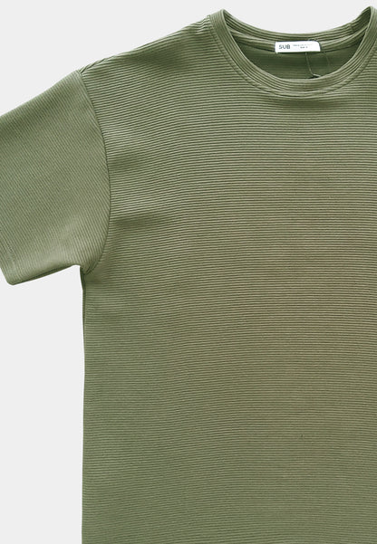 Men Short-Sleeve Fashion Tee - Green - F2M265