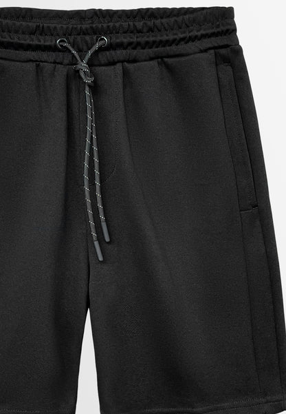 Men Short Jogger - Black - H2M461