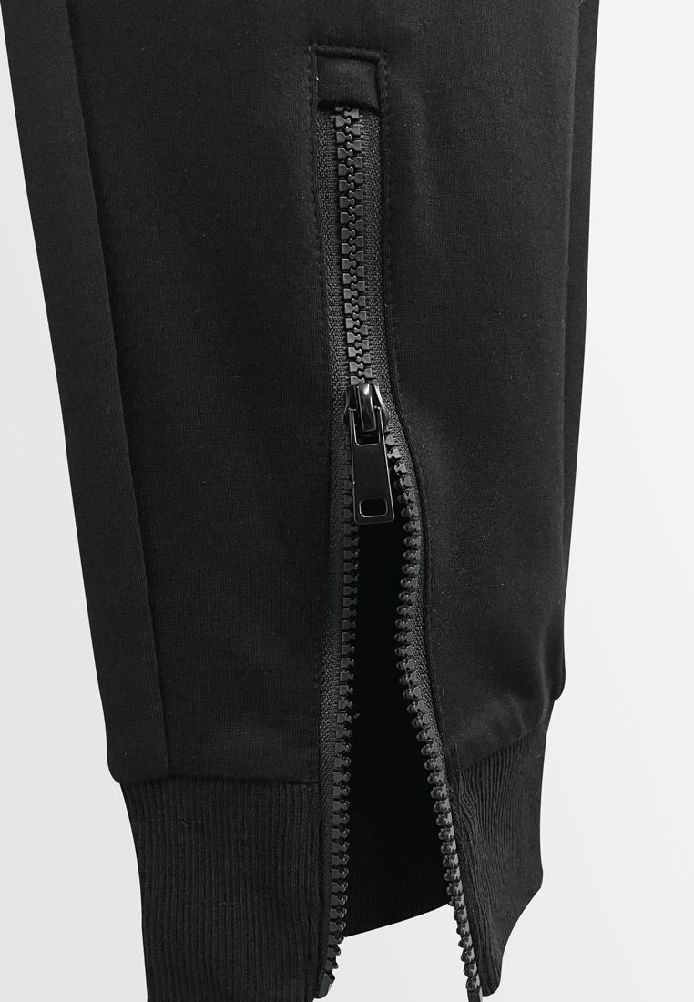 Men Long Jogger - Black - H2M490