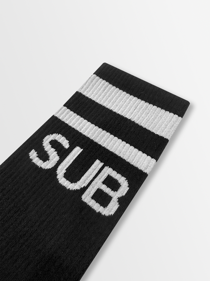 Unisex Classic Socks - Black - S3M912