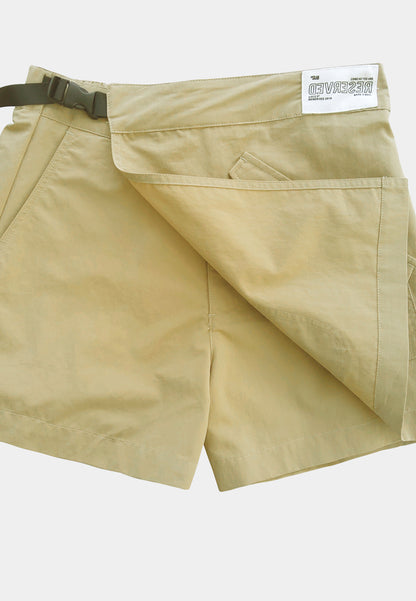 Women Skort - Khaki - S2W294