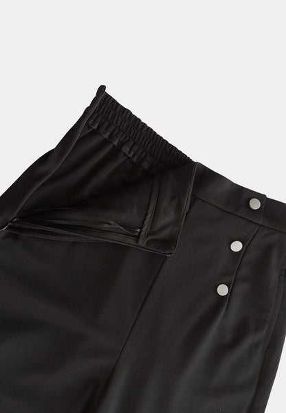 Women Culottes Trousers - Black - M2W354