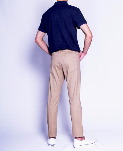 Men Long Pants - Khaki - F9M072