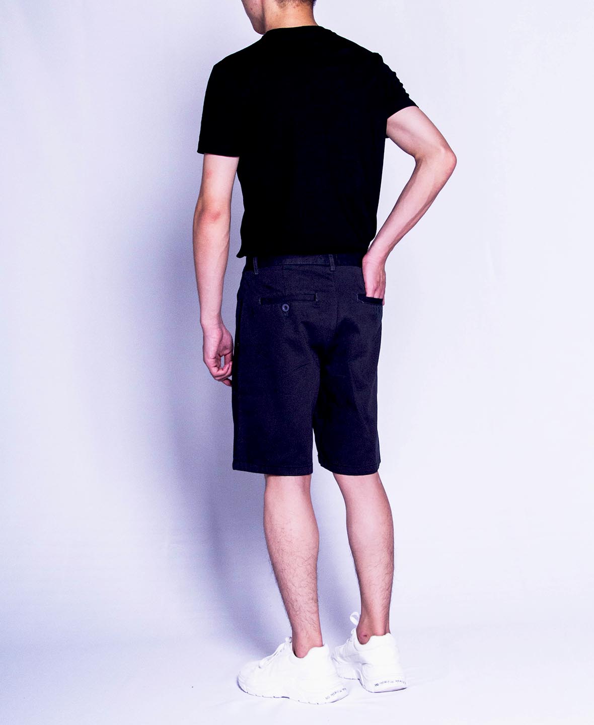 Men Short Pants - Dark Grey - F9M209