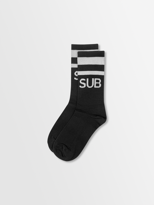 Unisex Classic Socks - Black - S3M912