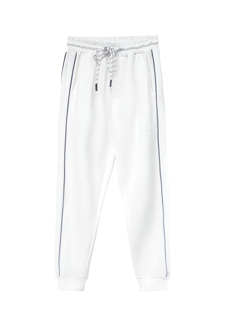 Men Long Jogger - White - H2M479