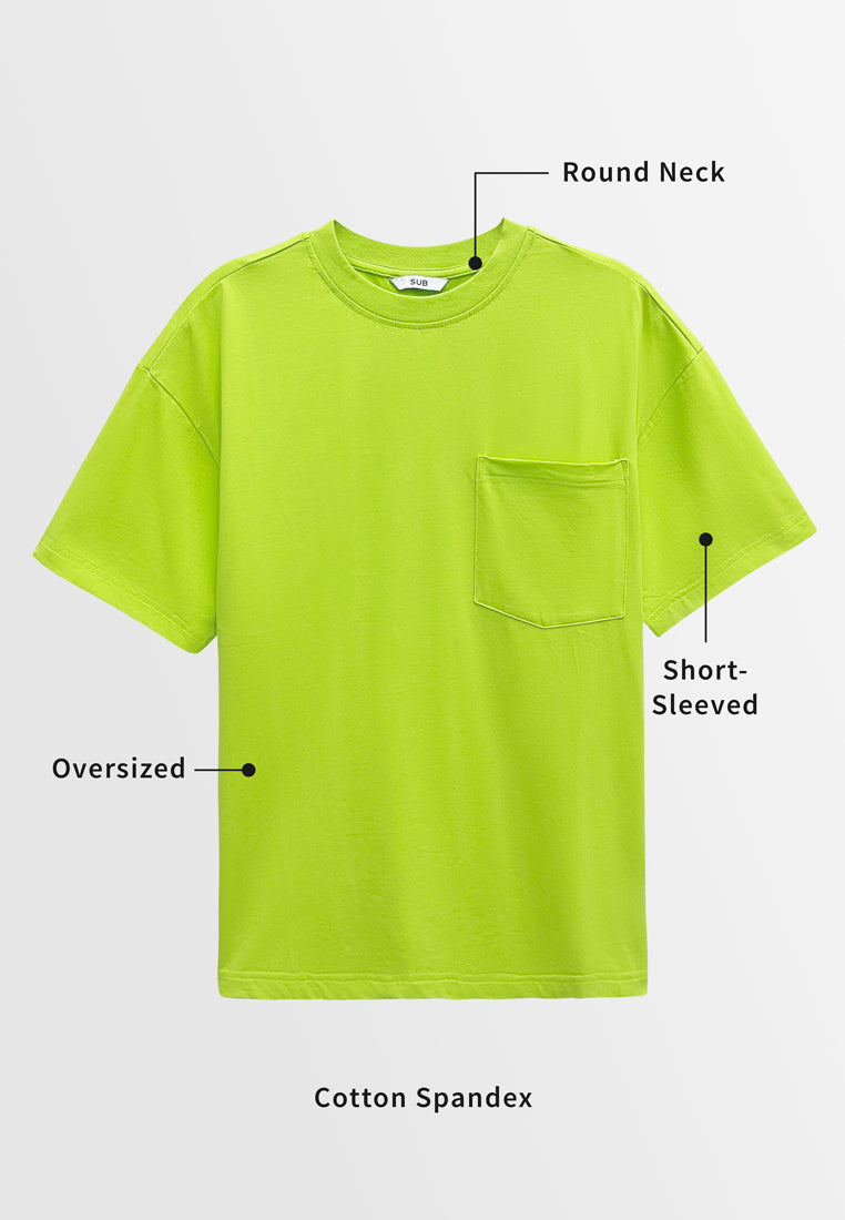 Men Short-Sleeve Fashion Tee - Green - M3M675