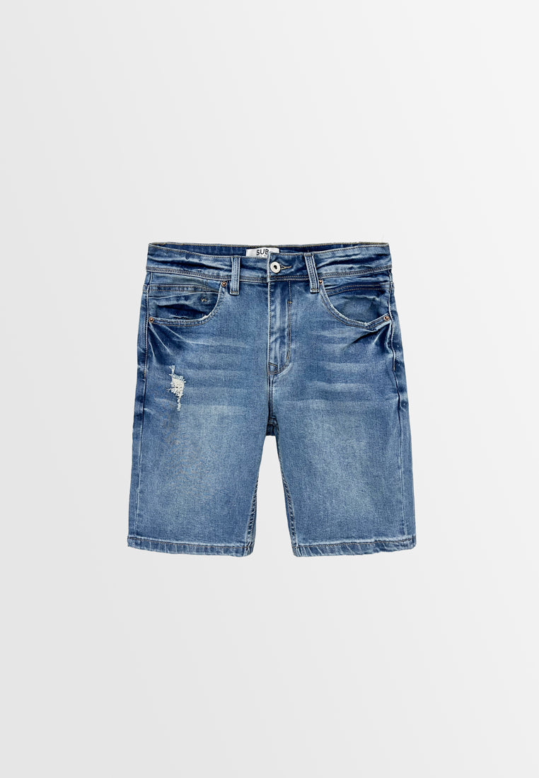 Men Short Jeans - Blue - S3M626